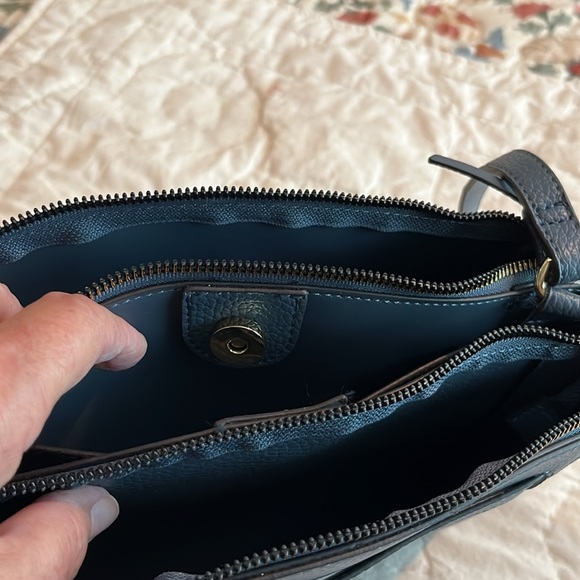 Beautiful blue Nanette Lepore bag - Picture 3 of 7